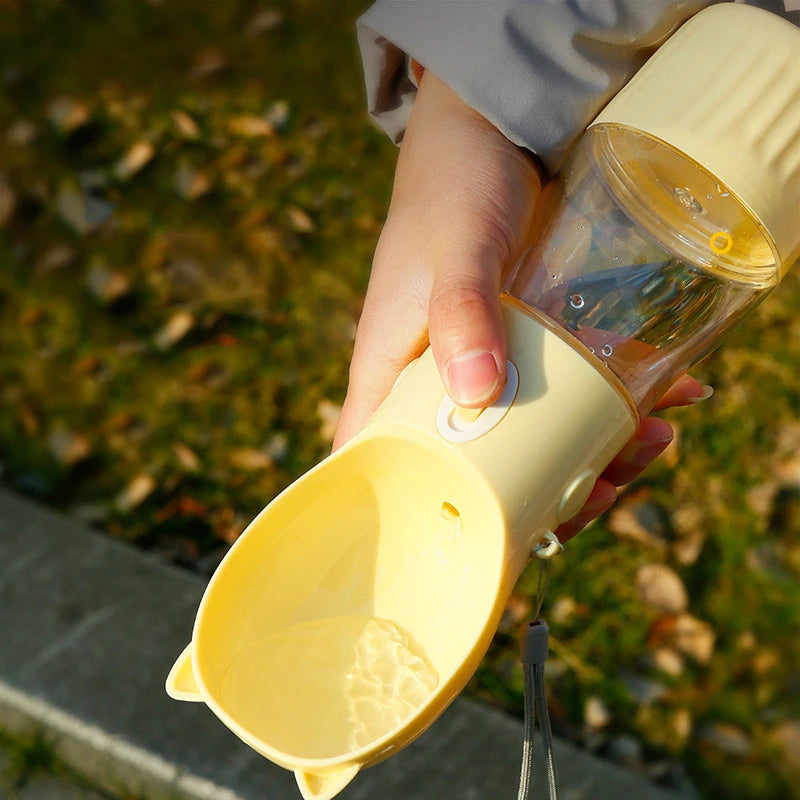 2 in 1 Portable Water and Food Dispenser